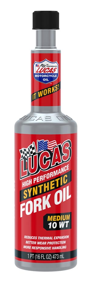 Synthetic Fork Oil Medium 10 WT, 16 Ounce